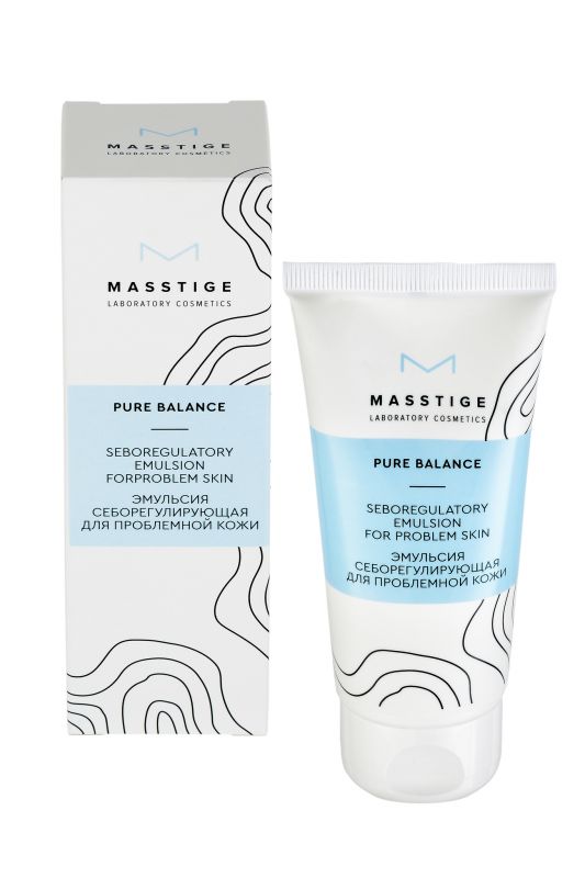 MASSTIGE PURE BALANCE Seboregulating emulsion for problem skin 50g